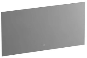 Saniclass Ambiance Spiegel - 140x70cm - verlichting - rechthoek - Zilver SP-AMB140