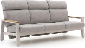 Loungebank Tuin Bellagio | Aluminium | 3 personen | Tuinbank Beige | 228cm | Incl. kussens | Kees Smit Tuinmeubelen