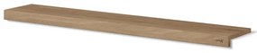 Looox Storage collection nisplank 100cm inkortbaar eiken o.grey wcover100