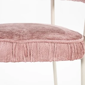 Eleonora Lizzy Roze Eetkamerstoel Klassiek Design