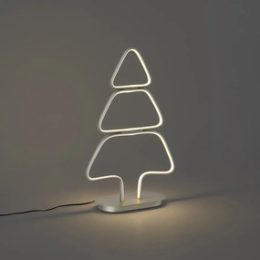 Kerst tafellamp staal kerstboom incl. LED - Arbre