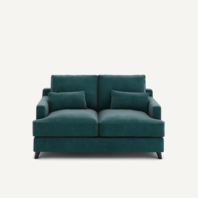 Compacte bank in fluweel, Alwine