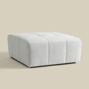 PEPP Interiors Wave Hocker Met Stiksels Ivoor