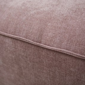Bank Oud Roze Met Chaise Longue Links