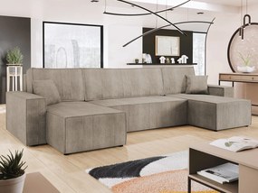 Hoekbank Vespes I, Aanwezig, Aanwezig, 312x145x82cm, 112 kg, Poten: Kunststof