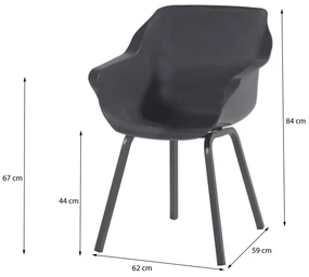 Hartman Sophie Element Xerix/Rome grey 240 cm. tuinset - 7-delig