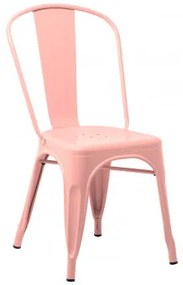 Set van 2 stapelbare LIX-stoelen Roze – kwarts - Sklum