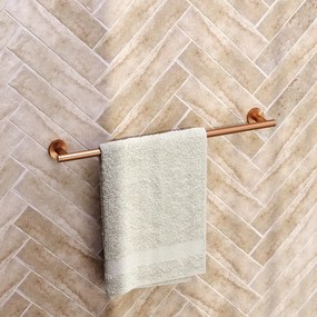 Brauer Copper Edition handdoekrek 60cm koper geborsteld PVD