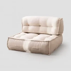 Modulaire Katoenen Bank Yebel Beige – Crème - Sklum