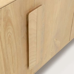 Modern Dressoir Licht Hout - 165x40x76cm.
