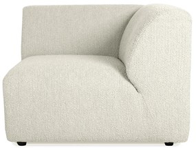 HKliving Jax Bankelement Right End, Boucle Cream