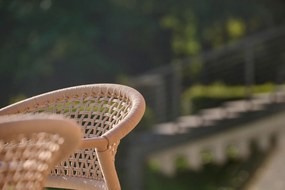 Tuinset 6 personen 220 cm Rope Taupe Hartman Taragona/Valencia