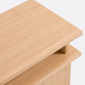 Laag dressoir met eikenfineer, ABAC