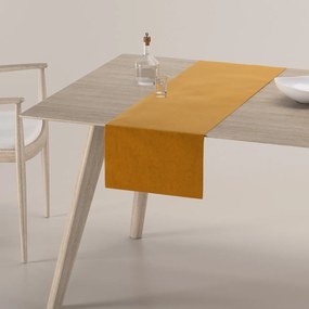 Dekoria Rechthoekige tafelloper, geel, 40 x 130 cm