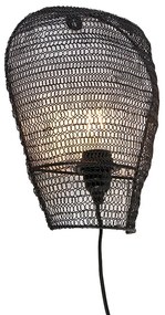 Oosterse wandlamp zwart 35 cm - NidumOosters E27 Binnenverlichting Lamp