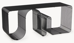 Metalen bank Curva