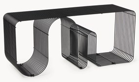 Metalen zitbank Curva
