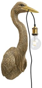 Kare Design Heron Gouden Reiger Wandlamp