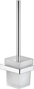 Plieger Altea toiletborstel inzet glas chroom
