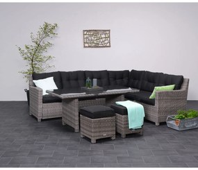 Garden Impressions Jaru lounge dining set R - extra luxe kussens