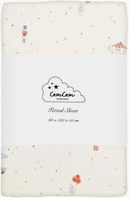 Hoeslaken Carousel van biokatoen