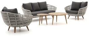 Intenso Stila/ROUGH-K stoel-bank loungeset 5-delig