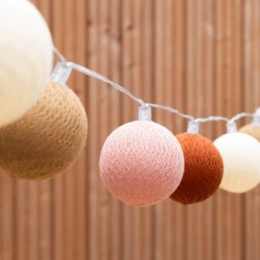 Cotton Ball Lights Outdoor lichtslinger - Starter Kit - Terraza