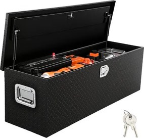 VEVOR 1219 x 381 x 381 mm gereedschapskist voor laadruimte van vrachtwagen, afsluitbare gereedschapskist van 177 liter, opbergbox met een draagvermogen van 50 kg, gereedschapskist organizer voor camper, auto etc.