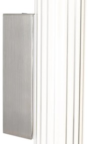Retro wandlamp gunmetal 40cm incl. LED IP44 - Coco Retro IP44 Binnenverlichting Lamp