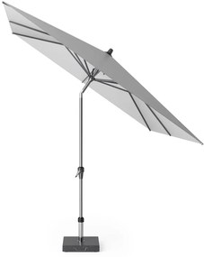 Riva parasol 250x250 cm lichtgrijs met kniksysteem