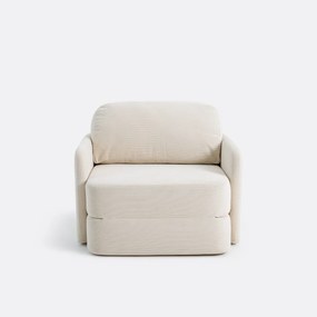 Omvormbare fauteuil in fluweel, Haley