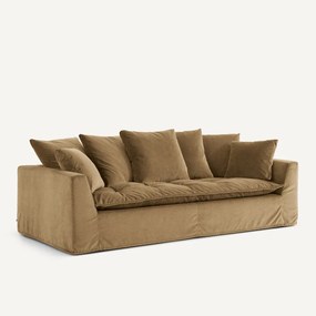 Zitbank fluweel-linnen, Otavia