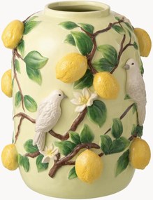 Handgemaakte keramische vaas Lemons, H 36 cm