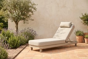 Santika Furniture Santika Nanda Ligbed Aluminium Zand/Beige