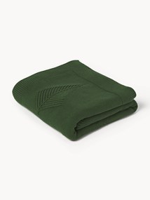 Katoenen plaid Beryl met winters motief