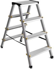 Escalo steppy aluminium - Aluminium huishoudtrapje - H81cm