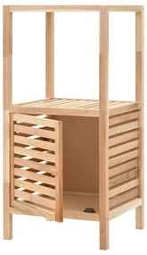 vidaXL Badkamerkast 39,5x35,5x86 cm massief walnotenhout