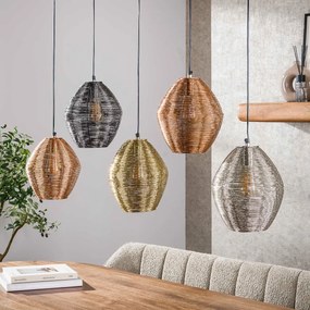 Kleurrijke Hanglamp Metaaldraad