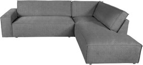 Hoekbank - Marken - rechts - Run again grijs 85