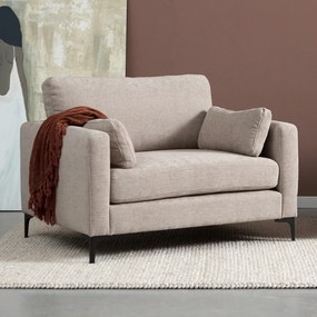 Fauteuil Beige Stof