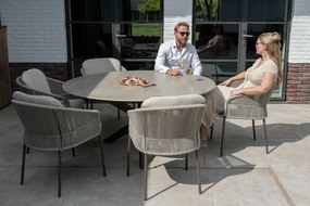 Taste by 4 Seasons Florence tuinstoel terre Tuinstoel   bruin weerbestendig