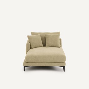 Longchair van gevlochten polyester, MODERNISTE, ontwerp Emmanuel Gallina
