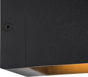 Smart wandlamp zwart 8 cm incl. Wifi G9 - Transfer