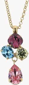 Handgemaakte ketting Cally, met Swarovski-kristallen