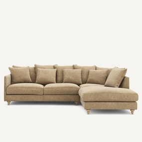 Hoekslaapbank van stevige katoen, Lazare