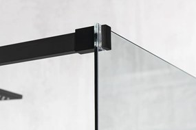 Polysan Altis douchecabine rechthoekig 130x90cm zwart mat