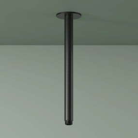 Hotbath ACE plafondarm 30cm zwart geborsteld PVD