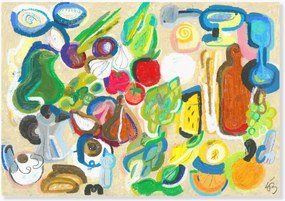 Poster Italian Picnic