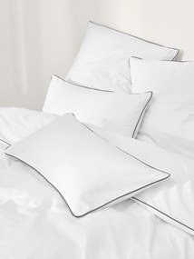 Perkal katoenen dekbedovertrek Daria met bies