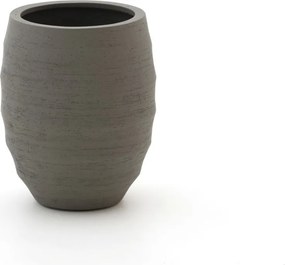 Bloempot Luca Lifestyle Bordo | Taupe Kunststof | ø40cm | Geschikt voor buiten en binnen | Kees Smit Tuinmeubelen